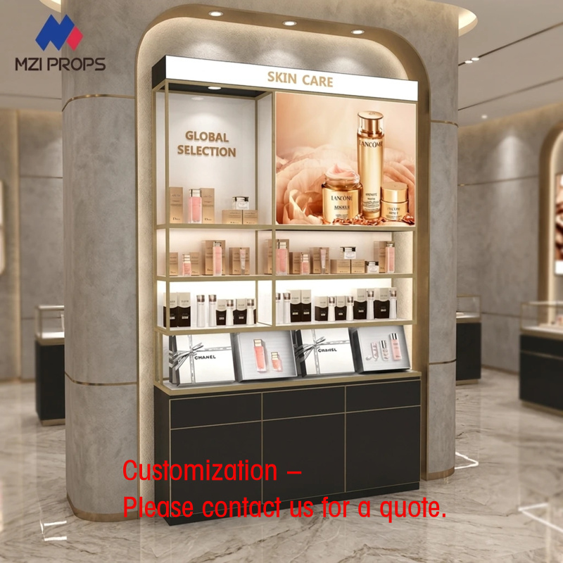 Luxury Skincare Retailers - custom.Custom Cosmetic Display Stand Luxury Retail