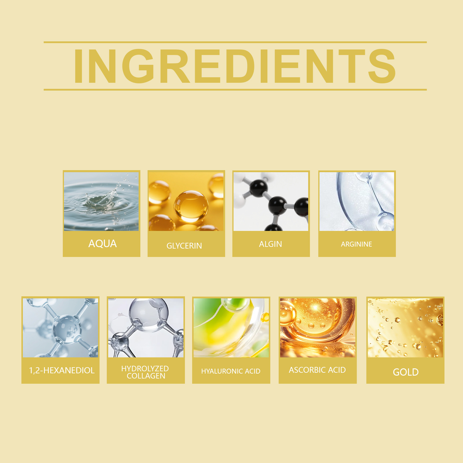 Moisturizing Repairing 24k Gol - огляд і ціна Luxury Skincare Treatments